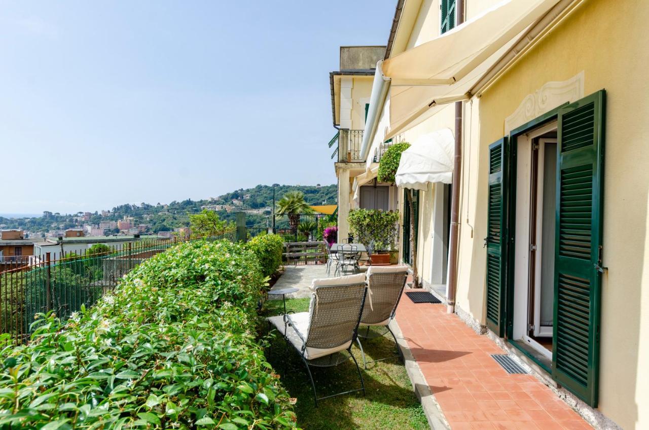 Joivy Inviting Flat With Garden And Sea View In Rapallo Buitenkant foto