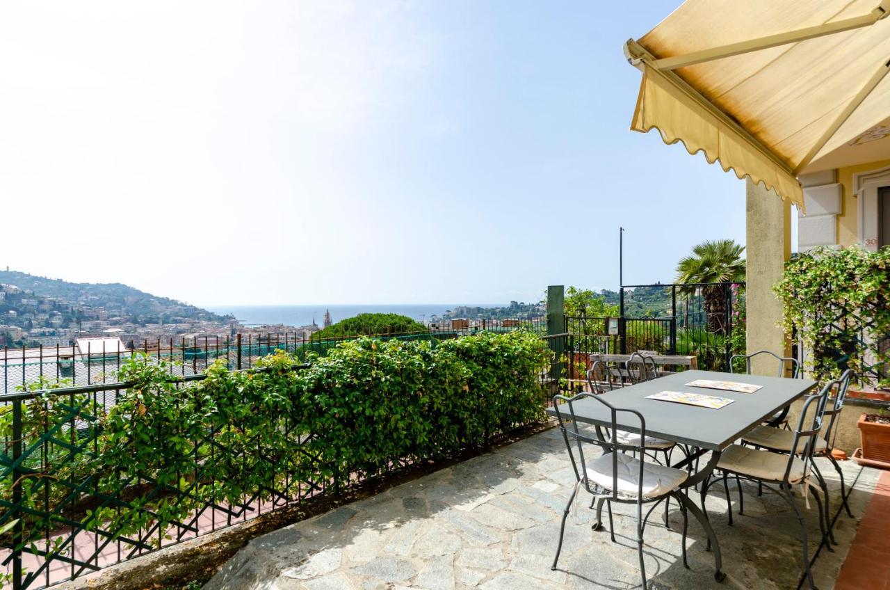 Joivy Inviting Flat With Garden And Sea View In Rapallo Buitenkant foto