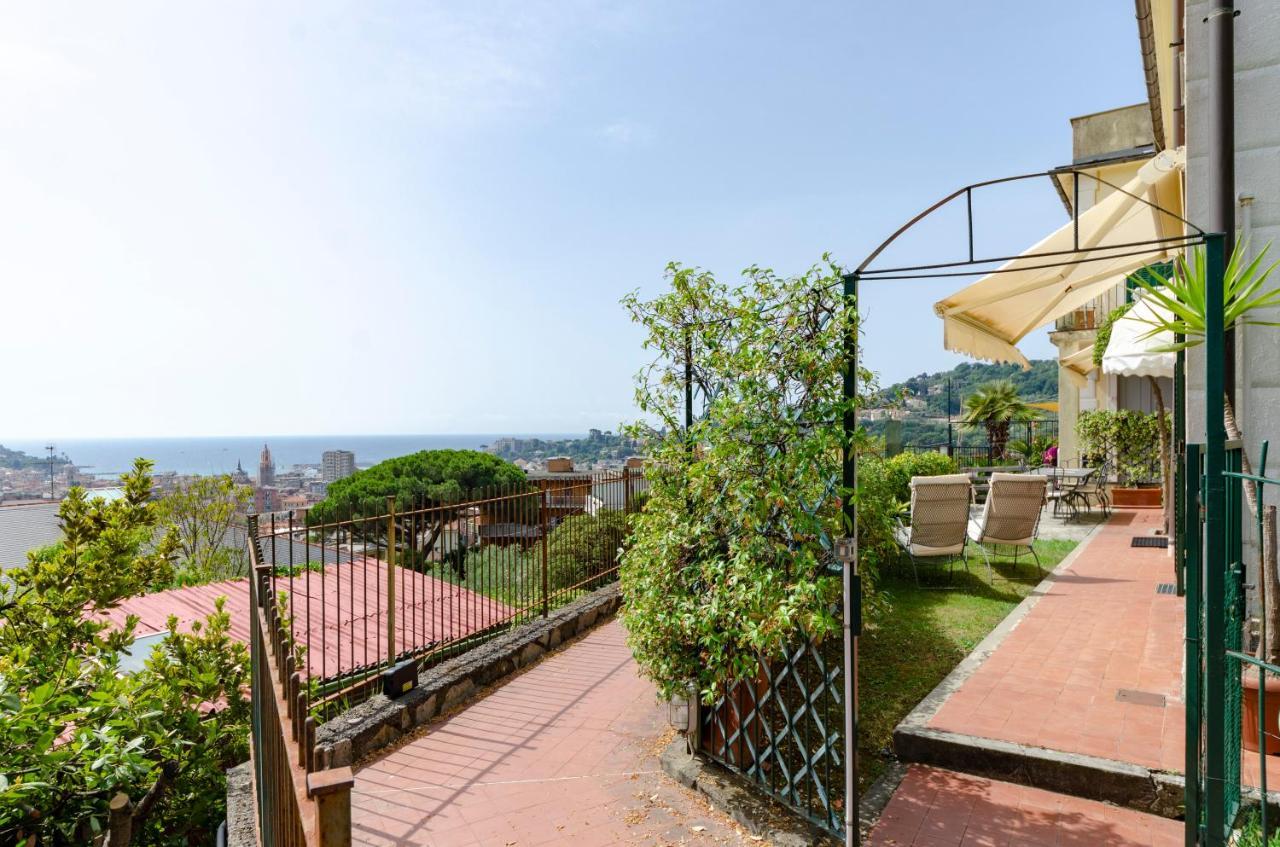 Joivy Inviting Flat With Garden And Sea View In Rapallo Buitenkant foto