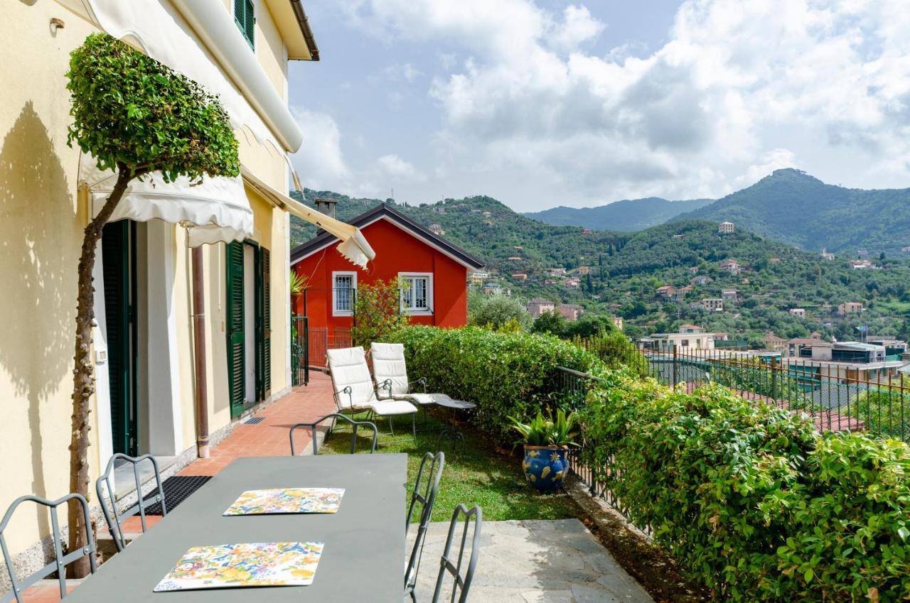Joivy Inviting Flat With Garden And Sea View In Rapallo Buitenkant foto